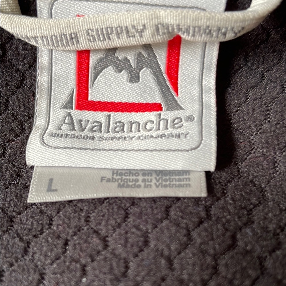 Avalanche Black Performance Jacket With Hood And … - image 3